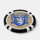 Ruiz Heraldic Arms Pokerchips (Enkel)