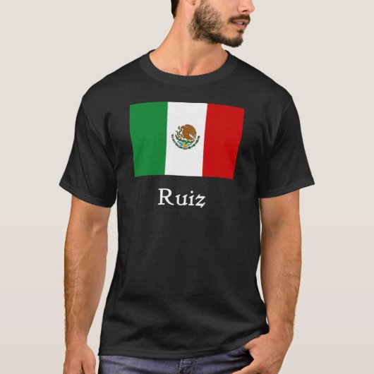 Ruiz Mexicaanse vlag T-shirt (Voorkant)