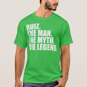 RuizRuiz Achternaam Ruiz Achternaam R T-shirt