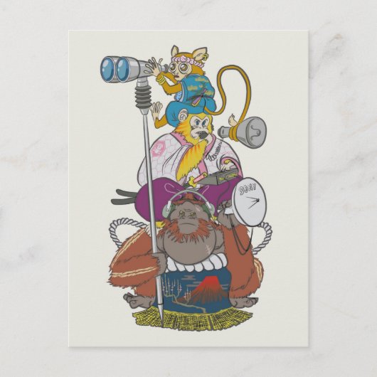 Ruke Bros. Carte postale (Devant)