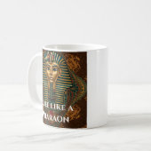 Rule Like a Pharaoh Mug – Ancient Egyptian Pharaoh (Devant gauche)