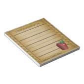 Rulerpapier-laptop Notitieblok (Schuin)