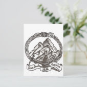 Rum Doodle Briefkaart (Staand voorkant)