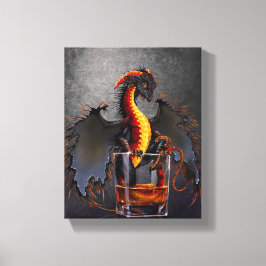 Rum Dragon 8x10 Canvas afdrukken