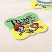 Rum Kartonnen Onderzetters (Gekanteld)