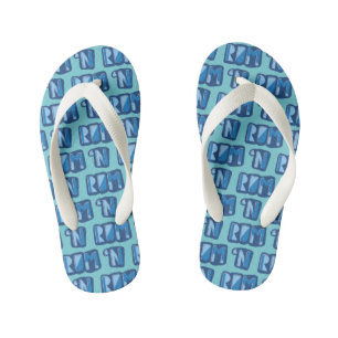 Rum 'n Yorkshire British Slang Flipflops Kinder Teenslippers