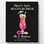 Rum oricane ・ PERSONALIZE deze Drink van de Handte Fotoplaat (Voorkant)