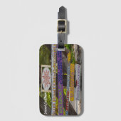 Rum Point Grand Cayman. Bagagelabel (Voorkant (verticaal))