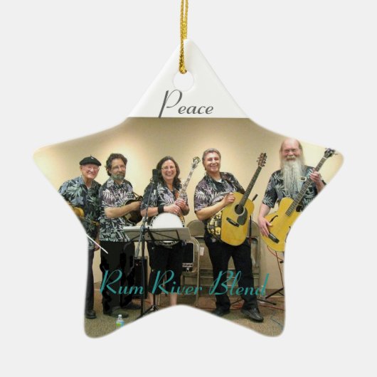 Rum River Blend 2010 Keramisch Ornament (Voorkant)