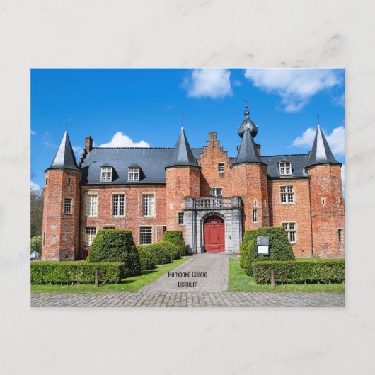 Rumbeke Castle, Belgium Briefkaart (Voorkant)