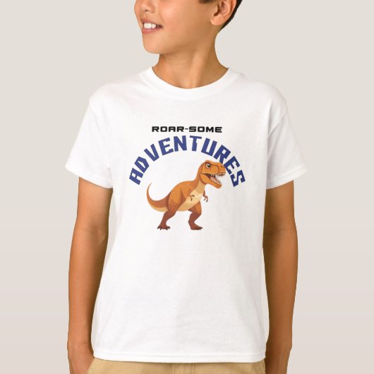 Rumble avec les dinosaures : T-shirts Cool pour en (Devant)
