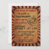  Rumble eerste knock-out boksverjaardag Kaart (Voorkant)