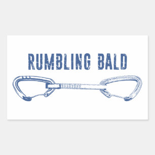 Rumbling Bald Klim Quickdraw Rechthoekige Sticker