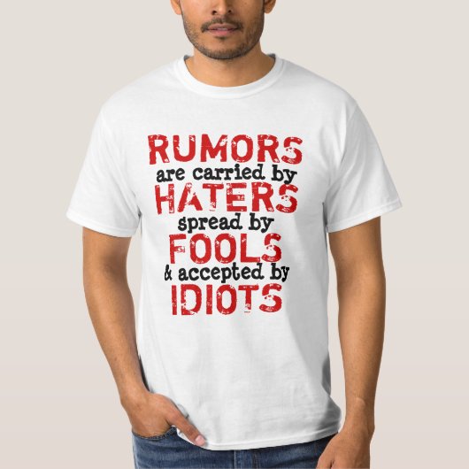 RUMEURS ~ Tshirt TRUISME (Devant)