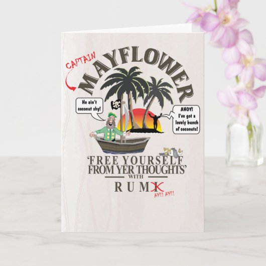 RUMGRAPJE KAART (Orchidee)