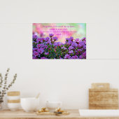 Rumi Beauful garden Poster (Keuken)
