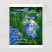 Rumi-Blue Briefkaart (Voorkant)