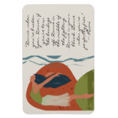 Rumi Dance Quote met danser Magneet (Verticaal)