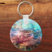 Rumi die citaat over energie en universeel gebruik sleutelhanger (Voorkant)