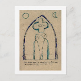 Rumi-gedicht Briefkaart