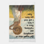 Rumi-Ik zal je daar ontmoeten Theedoek (Verticaal)