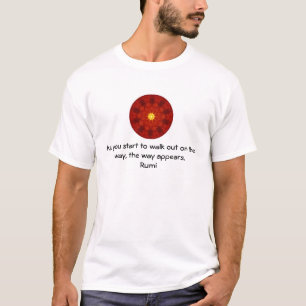 Rumi Inspirerend Citaat Gezegde over Geloof T-shirt