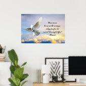 Rumi Je bent geboren met vleugels Poster (Thuiskantoor)