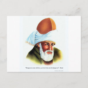 Rumi katernen/Liefde T-shirts Cadeaus & Verzamelaa Briefkaart