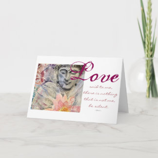 Rumi Love Quote Boeddha Waterverf Art Kaarten