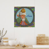 Rumi poster (Keuken)