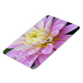 Rumi Quote Dahlia Magnet Magneet (Linkerzijde)