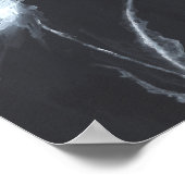 Rumi Quote Flower Art Black White Poster (Hoek)