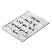 Rumi Quote Inspirerend Notitieboek (Linkerzijde)