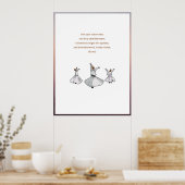 Rumi Quotes Poster (Keuken)