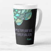 Rumi River in You Quote Latte Mok (Rechterhoek)