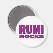 Rumi Rocks Magneet (Voorkant / Achterkant)