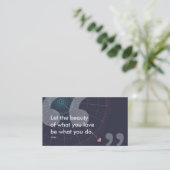 rumi-succesquote visitekaartje (Staand voorkant)