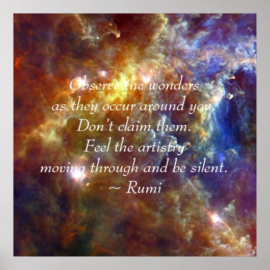 Rumi The wonders Poster (Voorkant)