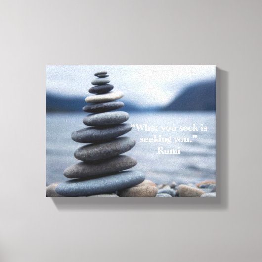 Rumi Valentijn Canvas Afdruk (Voorkant)