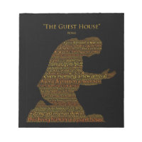 Rumi's Tegel "The Guest House" gedicht