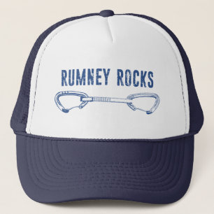 Rumney Rocks Klimmen Quickdraw Trucker Pet