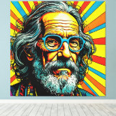 rumoerig canvas afdruk (Insitu (Houten vloer))