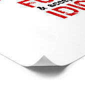 RUMORS ~ 12x12 Poster (Hoek)