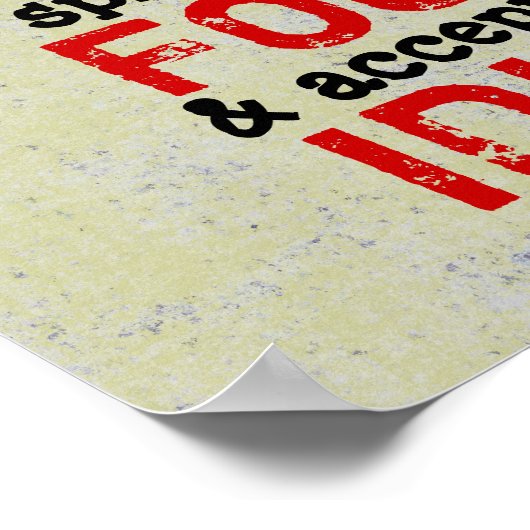 RUMORS ~ 12X12 Poster (Hoek)