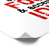 RUMORS - (Canvas & Grootteopties) Poster (Hoek)