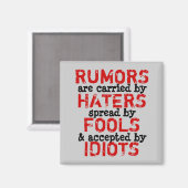 RUMORS ~ Magnet Truism Magneet (Voorkant / Achterkant)