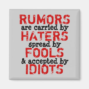 RUMORS ~ Magnet Truism Magneet