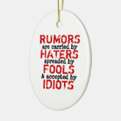 RUMORS - Ornement de miroir de voiture (2 côtés) (Gauche)