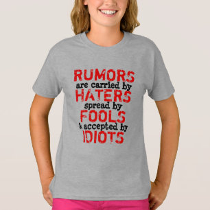 RUMORS - Tshirt TRUISM Ado fille / adolescent