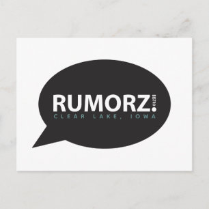 rumorz bistro briefkaart